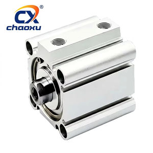 Cylindre pneumatique fin en alliage d'aluminium série CQ2B, double action, <span class=keywords><strong>tige</strong></span> de piston en acier inoxydable, alésage 12-80 mm, course 5-100 mm - Product Image 1
