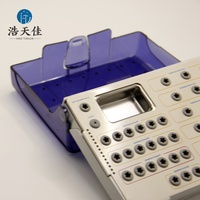 Boîte à instruments personnalisée pour la réparation d'implants dentaires, boîte de rangement pour instruments de mélange de poudre osseuse en promotion