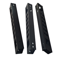 Pièces de tuyaux carrés en métal personnalisées, tube en aluminium, découpe laser CNC, fabrication, support de rehausseur de siège avec revêtement en poudre