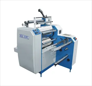 Factory High Quality Roll to Roll Lamination Hot Laminating Machine Skfm-540 for Stickers