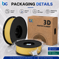 Filament d'imprimante 3D PLA Mat 1,75 mm 1 kg Professionnel Finition Faible Brillance Lignes de Couche Cachée Précision de Moulage 0,02 mm