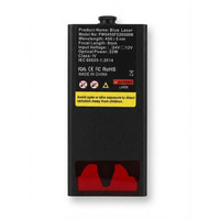 Modul Pengukir Laser 450nm 20W, Modul Pengukir Laser Dioda untuk Mesin DIY Pengukir Laser, Kerajinan Kayu dan Kulit