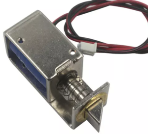 JUCRO EML-A2 ล็อคแม่เหล็กไฟฟ้าขนาดเล็ก DC12V มินิโบลท์ล็อค ชุบโครเมียมเงา ไม่มีแบ็คเซ็ต ไม่มีกุญแจ ใช้งานได้นาน - Product Image 2