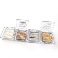 Beauty Shimmer Vegan Highlight 6 Couleurs Gitter Waterproof Long Lasting Private Label Charmer Highlight Powder en stock