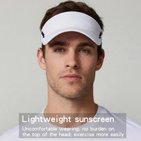 Gorra Deportiva de Secado Rápido para Golf, Playa, Running, Ciclismo, Tenis, con Visera Corta, Reflectante, Ajustable, para Mujer, con Logotipo Personalizado