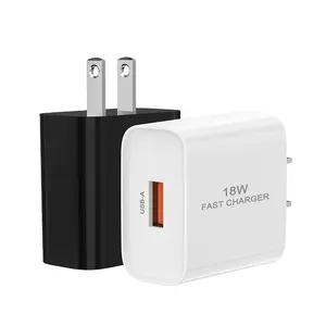 Factory Direct Selling Certified 18W QC3.0 Fast Charger High Quality Fire Protection