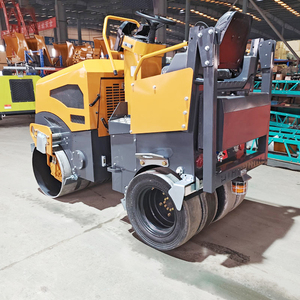 Mini-compacteur routier diesel de 1,5 tonne pour le compactage des allées et des sentiers cyclables - Product Image 1