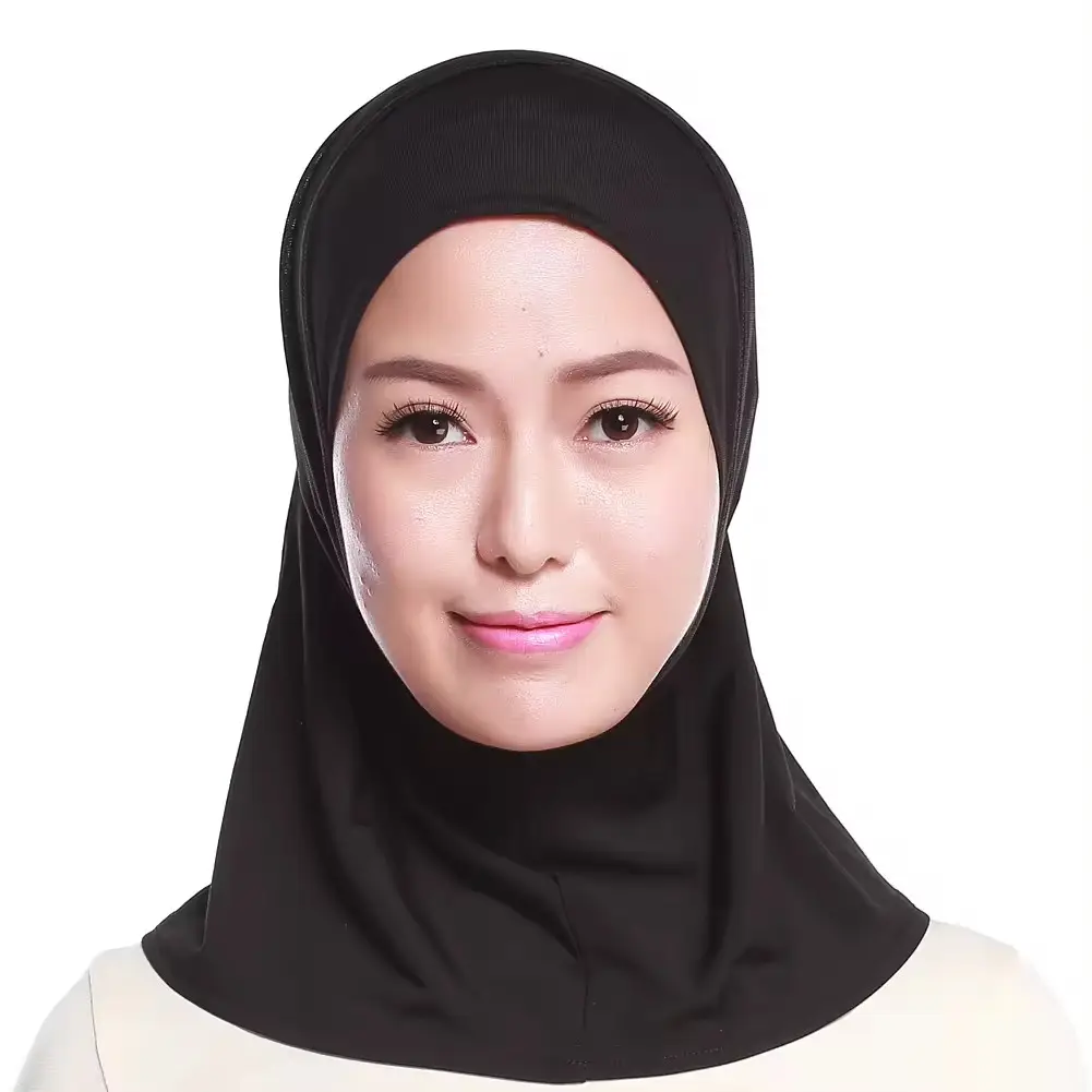 2024 Nieuwe Design Hoge Kwaliteit Instant Hijabs Klassieke Bekleding Hoofddoek Klein Formaat Sport Hijab Voor Moslim Vrouw