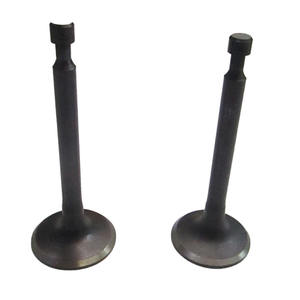 Pièces de générateur à essence 2kW durables : Paire de soupapes d'admission et d'échappement et de tiges de soupape pour pompe à eau dans les machines agricoles et de jardinage - Product Image 1