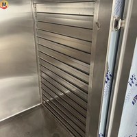 64-bakjes heteluchtcirculatie droogoven met PLC intelligente besturing, roestvrijstalen industriële fruitdroogmachine