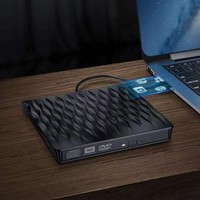 JM USB 3.0 Type C Portable Optical Drive Burner CD RW Player DVD Burner External DVD Blu-ray Drive Disc Burner for Laptop