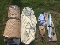 Grande tente de luxe arabe imperméable, Camping en plein air et Glamping, tente de yourte mongole gonflable, tente cloche en toile de coton