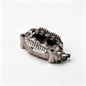 Pinzas de Freno Radiales TTsport GP MONO4 de 4 Pistones y 100 mm para Motocicletas <span class=keywords><strong>Yamaha</strong></span> 6R FZ16 <span class=keywords><strong>R1</strong></span> Honda ADV750 1000RR Suzuki DR 650 BMW <span class=keywords><strong>1000CC</strong></span> - Product Image 5