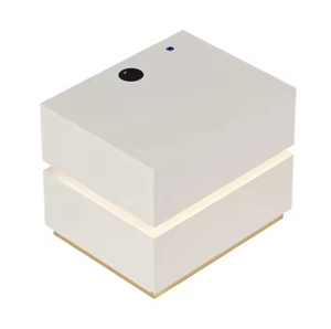 Luxury Modern <strong>Minimalist</strong> Black Wood <strong>Bedside</strong> <strong>Table</strong> with Wireless Charging Function Nightstand for Bedroom with Storage - Product Image 5