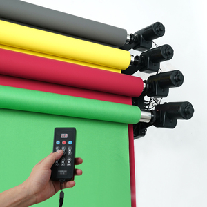 Elevador Eléctrico Inalámbrico para Fondos de Estudio Fotográfico, Enrollador de Fondos para Estudio Cinematográfico - Product Image 1