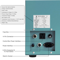 Machine à injecter la cire sous vide pour bijoux Boasta 3KG 510W avec contrôleur de serrage automatique pour la fabrication de bijoux par moulage à la cire perdue 110V 220V