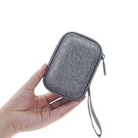 Étui rigide pour appareil photo en EVA, sac de rangement portable antichoc pour appareil photo CCD, carte mémoire, accessoires, étui en EVA, vente en gros
