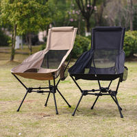 Chaises de jardin pliantes en tissu Oxford portables, chaises de pique-nique et de randonnée pour une utilisation en camping en plein air