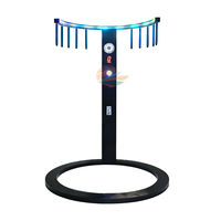Machine de jeu d'arcade à pièces à réaction rapide Amusant pour la formation de coordination œil-main familiale Attraper le jeu de bâton en anglais