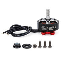 Moteur FPV Surpass Hobby S2306.5 1800KV 14 pôles 28x31.5 pour avion RC de 5 pouces, construction en métal, pièces de rechange pour jouets