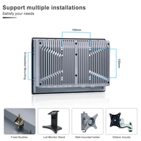 Panel PC Industrial IP66 de 10.1 Pulgadas con Pantalla Táctil, Intel I7-1255U, Sin Ventilador, Precio de Fábrica