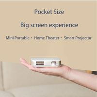 S-90 Mini projecteur DLP Smart Android 9 Home cinéma Portable 4k Video Cube Date 2G RAM Petit projecteur vidéo 4k