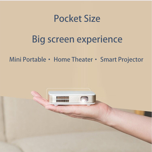 S-90 Mini projecteur DLP Smart Android 9 Home cinéma Portable 4k Video <span class=keywords><strong>Cube</strong></span> Date 2G RAM Petit projecteur vidéo 4k - Product Image 2
