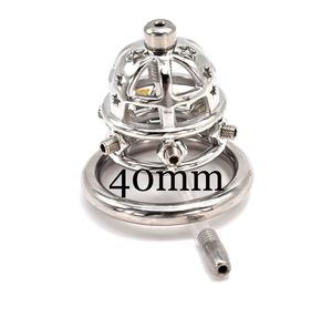 FRRK 5.9cm 304 Stainless Steel Male <strong>Chastity</strong> Device with Removable <strong>Spiked</strong> Lock Cage <strong>Chastity</strong> for Him Sex Toy - Product Image 4