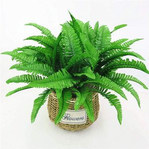 Arbustos Artificiales, Plantas de Plástico, Hierba Persa, Hojas de Helecho, Arbustos Artificiales para Bodas, Interiores, Exteriores, Hogar, Jardín, Terraza, Cocina - Product Image 3