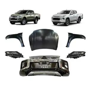 Nâng Cấp 2015 Triton L200 Để 2019 Triton L300 Phía Trước Phía Sau Bumper Cơ Thể Kit Cho Ô Tô Phụ Kiện