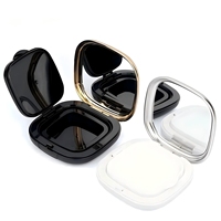 Boîte de recharge vide pour BB crème, compacte, carrée et arrondie, avec coussin d'air, 15g, fermeture à pression, emballage maquillage en gros, logo personnalisé
