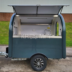 Remolque de Helados Comercial Personalizado 2025, Camión de Comida Móvil con Cocina Completa en Venta en Estados Unidos a Precio Económico - Product Image 4