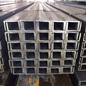 Acero de canal de aluminio galvanizado, DIN EN10025 S235J2G3 S235J2G4, fabricado en China