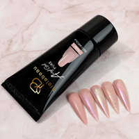 Kutek Gel Akrilik Warna Gel Polish untuk Ekstensi Kuku
