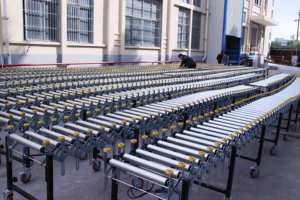 산업 맞춤형 중력 롤러 컨베이어 부품 헤비 듀티 운송 롤러 컨베이어 스테인레스 스틸 금속 컨베이어 벨트 - Product Image 5