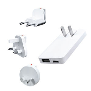 Cargador de Viaje Duradero GaN de 65 W, Carga Rápida Tipo C USB A - Product Image 1