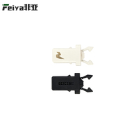 Amortisseur hydraulique à ouverture par pression et fermeture douce - Accessoire de meuble pour armoire, placard, loquet de porte à déclenchement tactile