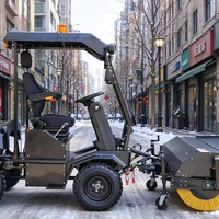 Souffleuse à neige commerciale YUGONG, différents modèles disponibles, largeur de 1,2 m, garantie 1 an, pour centres commerciaux, parkings