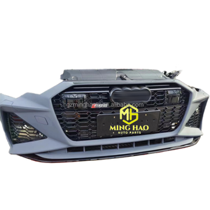 Más vendidos para Audi A6L C8 S6 A3 <span class=keywords><strong>A4</strong></span> A5 parachoques de coche deportivo actualizaciones de guardabarros de capó originales incluyen faros de parachoques delantero y trasero - Product Image 3