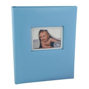 Bambina luce blu foto di matrimonio Album autoadesivo personalizzabile PP Cover 4x6 dimensioni con la chiusura del libro per i regali - Product Image 1