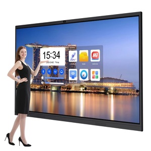 65/75/86/<span class=keywords><strong>100</strong></span>/110 inch ngón tay đa màn hình cảm ứng thông minh LCD hiển thị hội nghị điện tử kỹ thuật số tương tác thông minh bảng trắng - Product Image 1