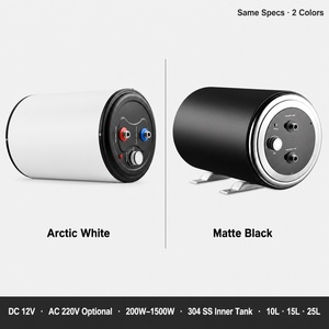 เครื่องทำน้ำร้อนไฟฟ้าแบบใช้แบตเตอรี่ OEM CE จากโรงงาน ขนาด 10 ลิตร 15 ลิตร 25 ลิตร 30 ลิตร 12 โวลต์ 24 โวลต์ 220 โวลต์ สำหรับรถบ้าน รถพ่วง และเรือ - Product Image 2