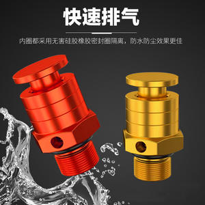 Válvula de Escape Neumática de Liberación Rápida, Válvula de Alivio de Presión Manual de Presión para Sistemas de Escape - Product Image 2