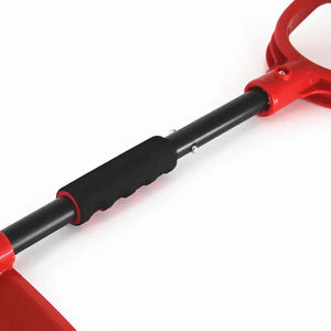 थोक पेशेवर प्लास्टिक बर्फ फावड़ा हुकुम मैनुअल बर्फ ढकेलनेवाला - Product Image 4