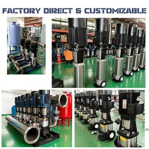 75kw Ultra High Multistage Centrifugal Booster <b>Pump</b> CDL/CDLF Stainless Steel Vertical for System Water Supply - Product Image 4
