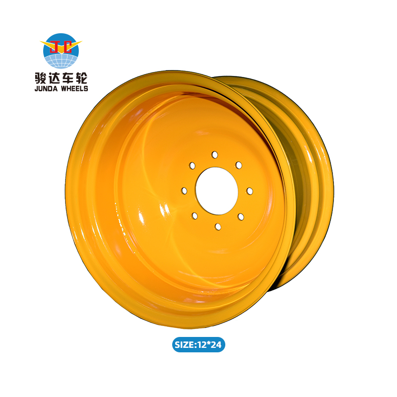 Бескамерный сельскохозяйственный трактор, колесные диски для полуприцепа 12*24