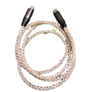 Cable de Carga Tipo C con Trenzado de Nailon, Siete Colores Brillantes, Carga Rápida para Teléfono Móvil - Product Image 4