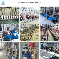 HICHWAN QBY3-15STFS 1/2 inci industri pneumatik diafragma pompa asam tahan PP diafragma kecil