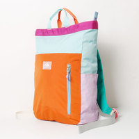 Tas Jinjing Konvertibel Warna-Warni Menjadi Ransel, Ransel Ringan 15 Inch untuk Laptop, Kasual, Olahraga, Ramah Lingkungan untuk Perjalanan Kerja Sehari-hari