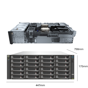 Serveur en rack de qualité professionnelle 5288 V7 4U, processeurs Xeon évolutifs, 8 To de mémoire, certifié ISO, en stock pour les administrations financières - Product Image 4